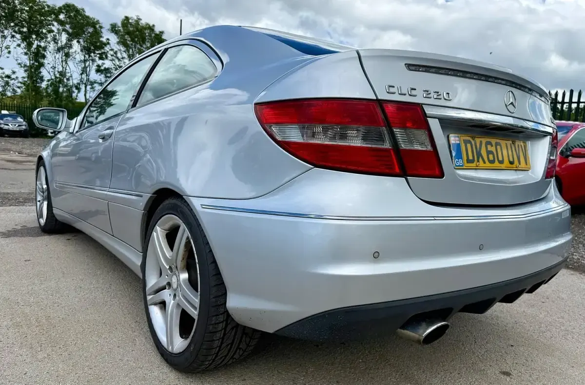 Used Mercedes CLC220 2010 Silver Coupe
