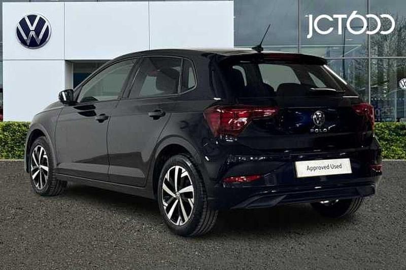 Used VW Polo Match 95 HP (69 kW) 2025 Black Hatchback