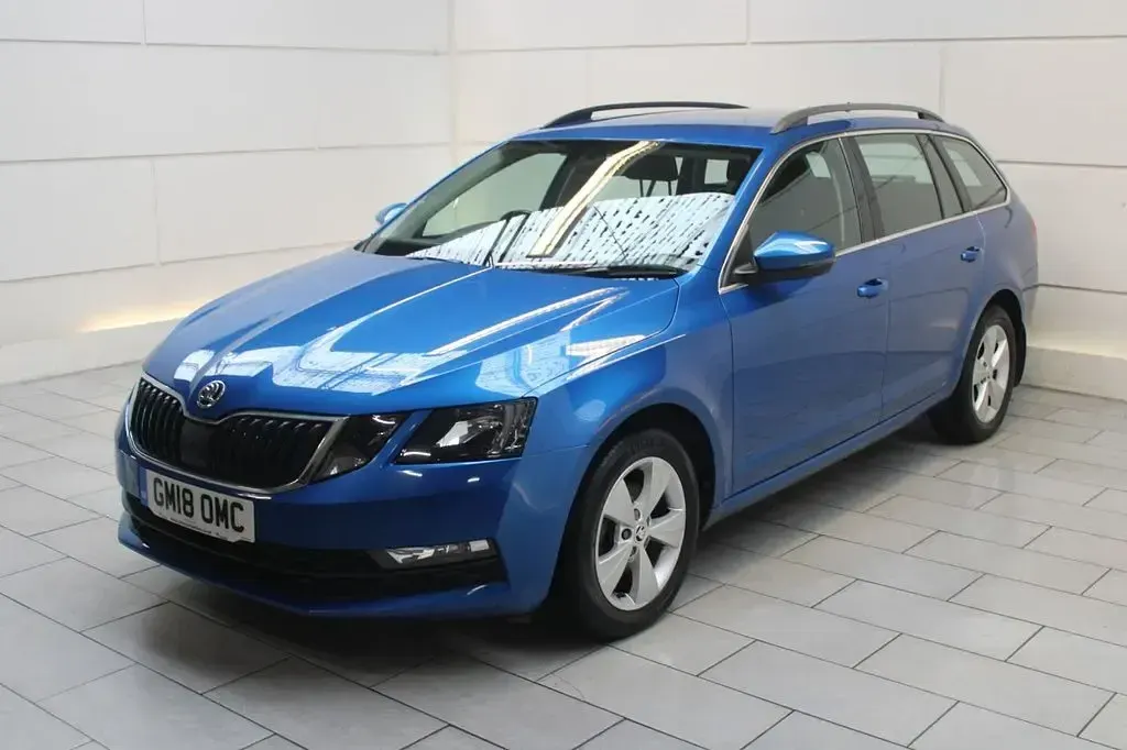 Gebraucht Skoda Octavia SE Technology 115 PS (84 kW) 2018 Blau Kombi