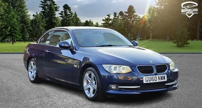 Used BMW 320 Cabriolet Comfort Edition 2010 Blue Cabriolet