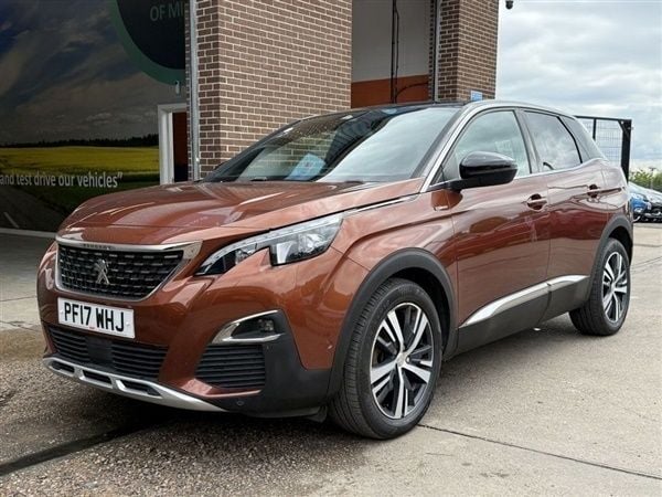 Bronze Used 2017 Peugeot 3008 GT-line SUV | £11,000 (Fair price) - Image 1/1