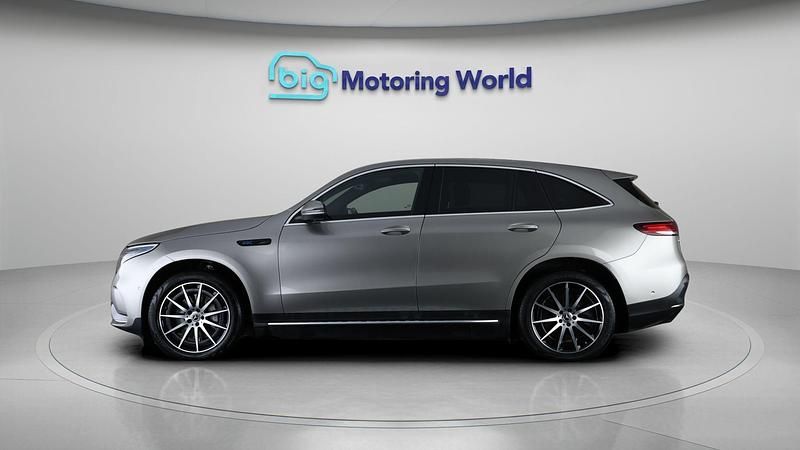 Used Mercedes EQC400 AMG line 300 kW (408 HP) 2022 Silver SUV