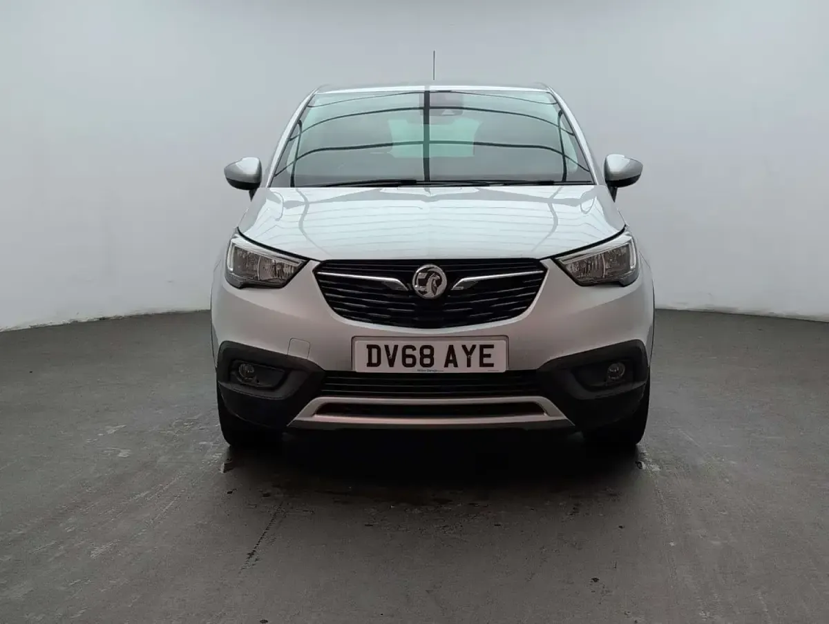 Used Vauxhall Crossland X S 110 HP (80 kW) 2019 Silver SUV