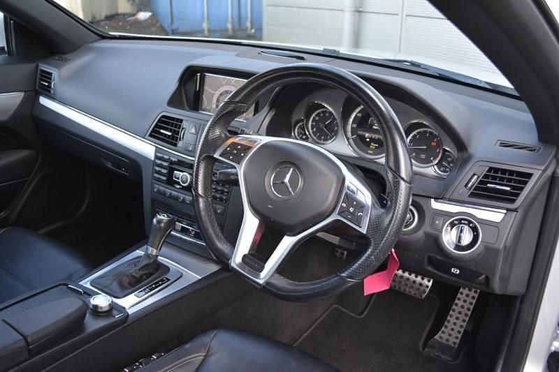 Used Mercedes E350 265 HP (194 kW) 2012 Iridium silver Cabriolet