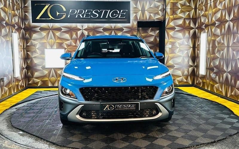 Used Hyundai Kona Premium 120 HP (88 kW) 2022 Blue SUV