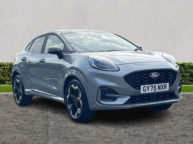 New Ford Puma ST-Line X 125 HP (91 kW) 2025 Solar silver SUV