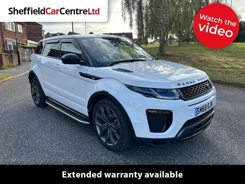White Used 2018 Land Rover Range Rover evoque Autobiography Estate | £12,995 - Image 1/3