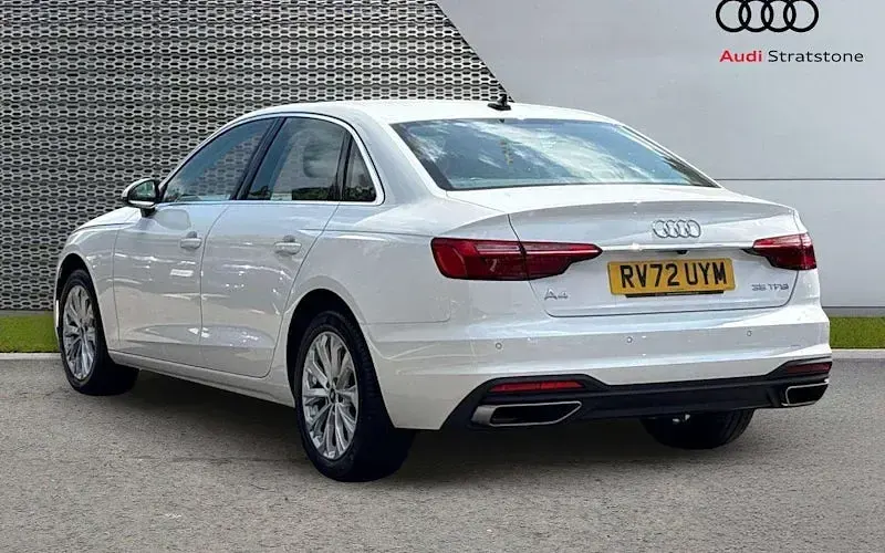 Used Audi A4 150 HP (110 kW) 2022 White Sedan