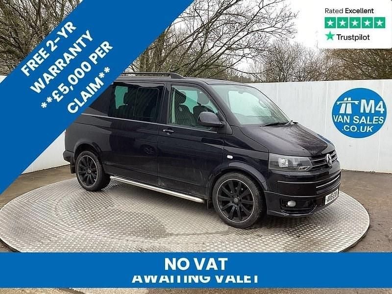 Black Used 2015 VW T6 Highline Van | £24,995 (Good price) - Image 1/3