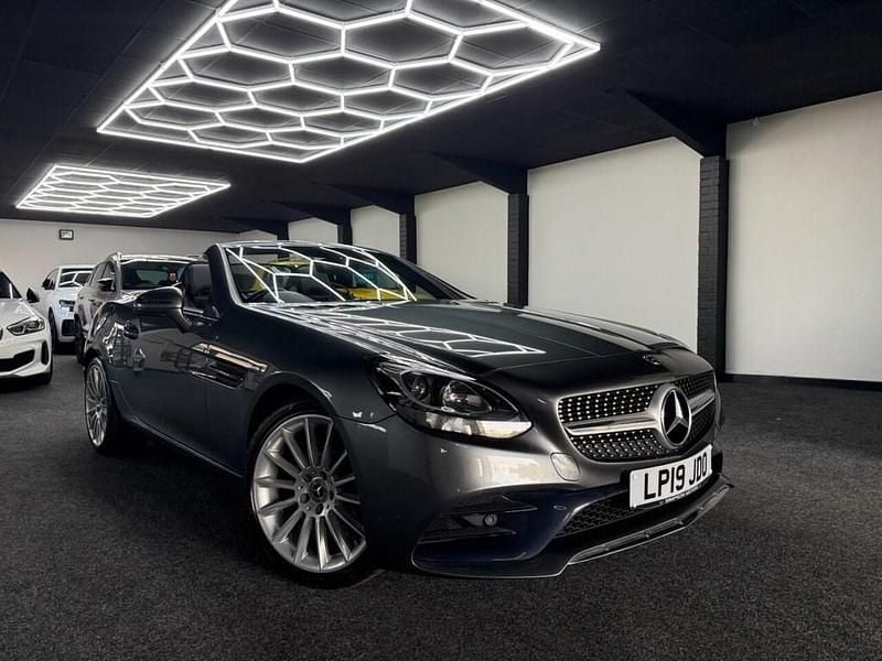 Grey Used 2019 Mercedes SLC180 AMG line Cabriolet | £16,495 - Image 1/4