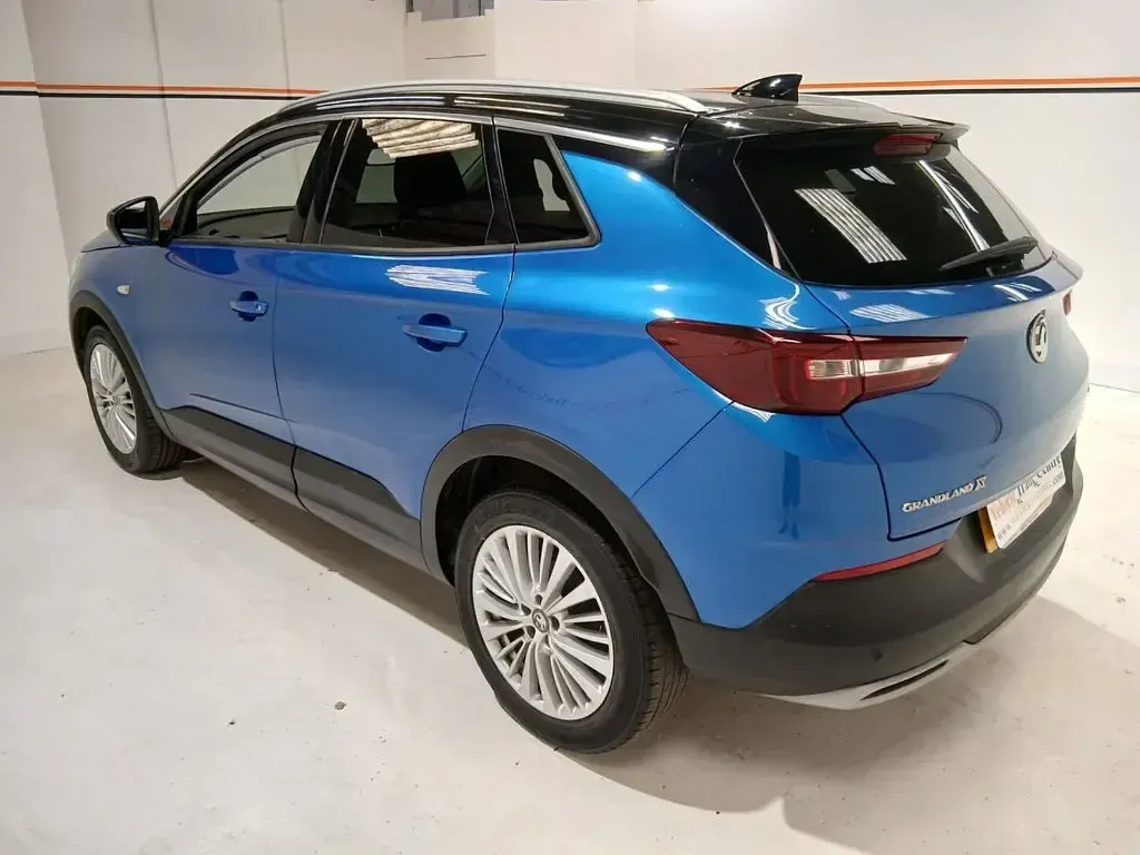Used Vauxhall Grandland X Elite 130 HP (95 kW) 2018 Blue SUV