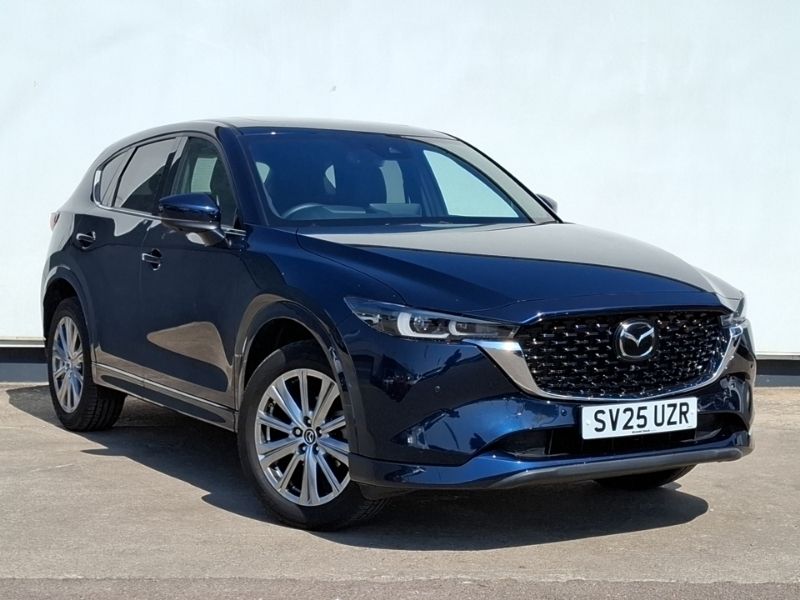 Blue Used 2025 Mazda CX-5 Takumi-Line SUV | £32,998 (A bit pricey) - Image 1/4
