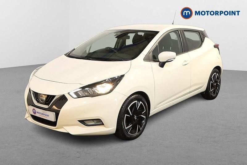 Used Nissan Micra Acenta 2023 White Hatchback