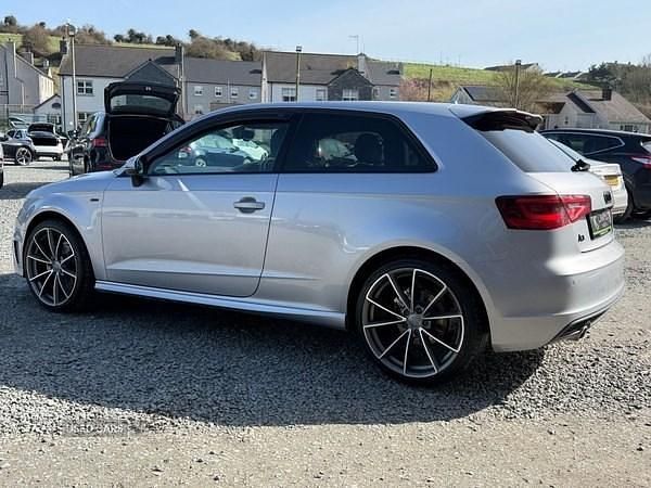 Used Audi A3 S-Line 110 HP (80 kW) 2015 Silver Hatchback