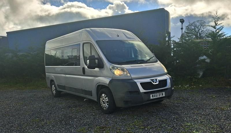 Used Peugeot Boxer 120 HP (88 kW) 2011 Silver Van