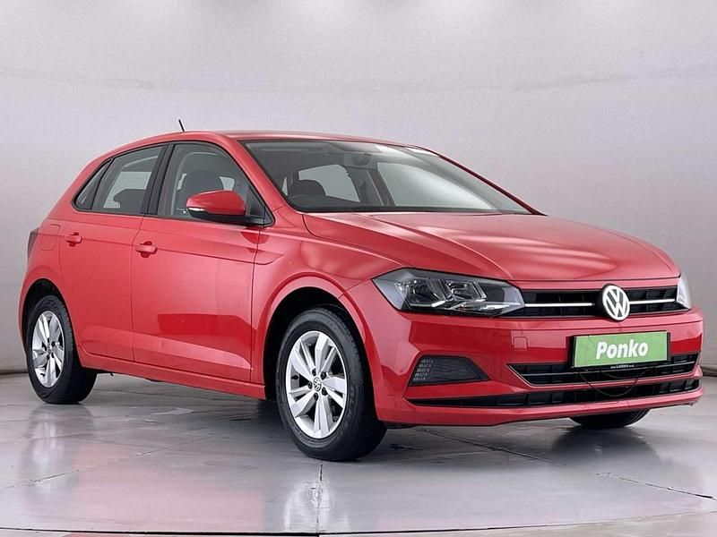 Red Used 2018 VW Polo SE Hatchback | £9,130 (Fair price) - Image 1/3