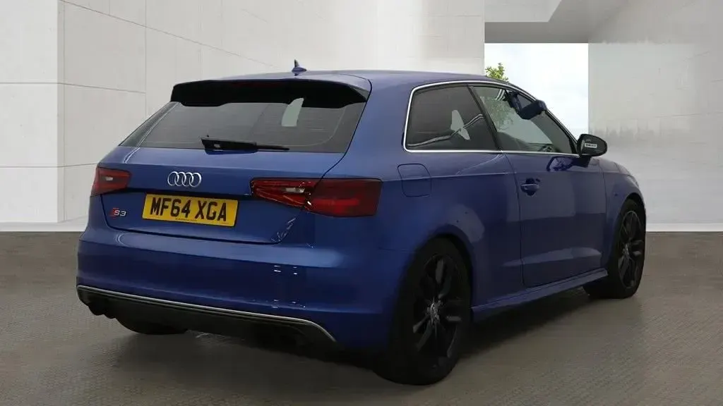Used Audi S3 Sportback Premium 300 HP (220 kW) 2014 Blue Hatchback