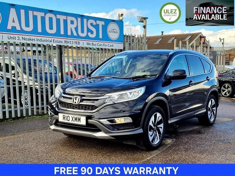 Black Used 2015 Honda CR-V EX SUV | £10,495 (Fair price) - Image 1/3