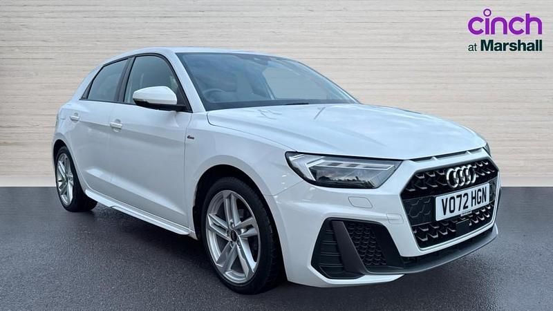 White Used 2022 Audi A1 S-Line Hatchback | £16,528 (Fair price) - Image 1/4