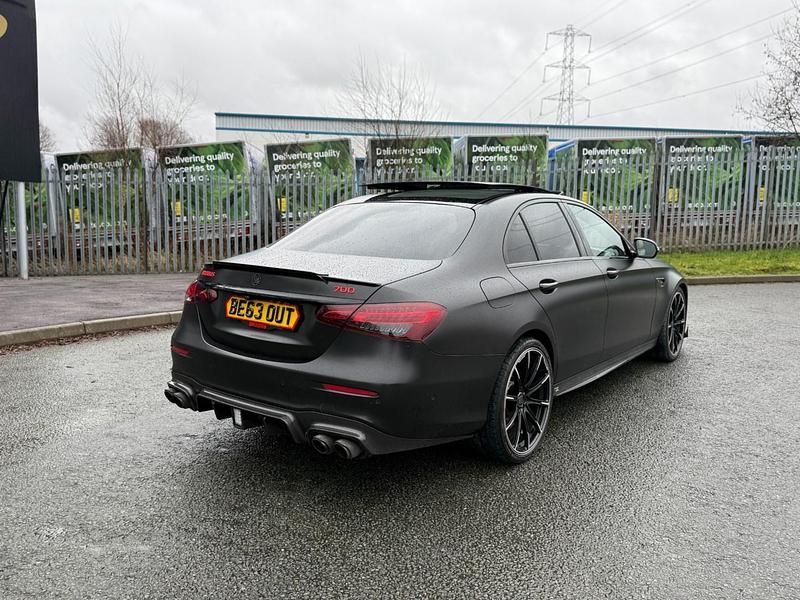 Used Mercedes E63S AMG Edition 2021 Black Sedan