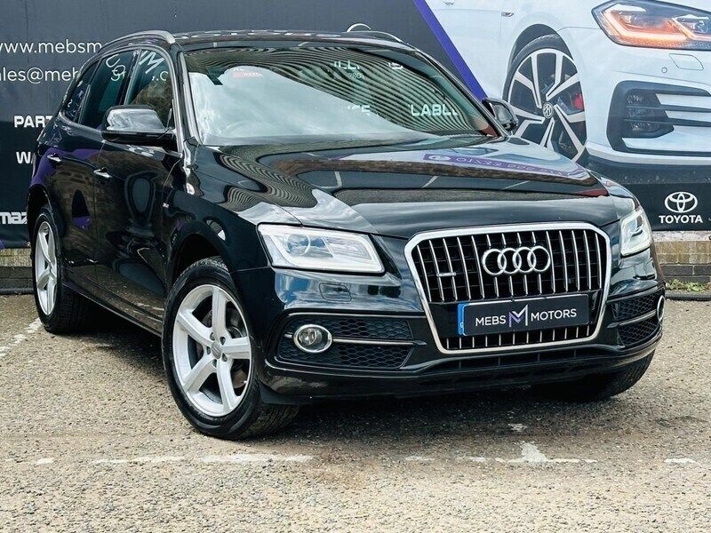 Black Used 2016 Audi Q5 S-Line SUV | £9,500 (Good price) - Image 1/3