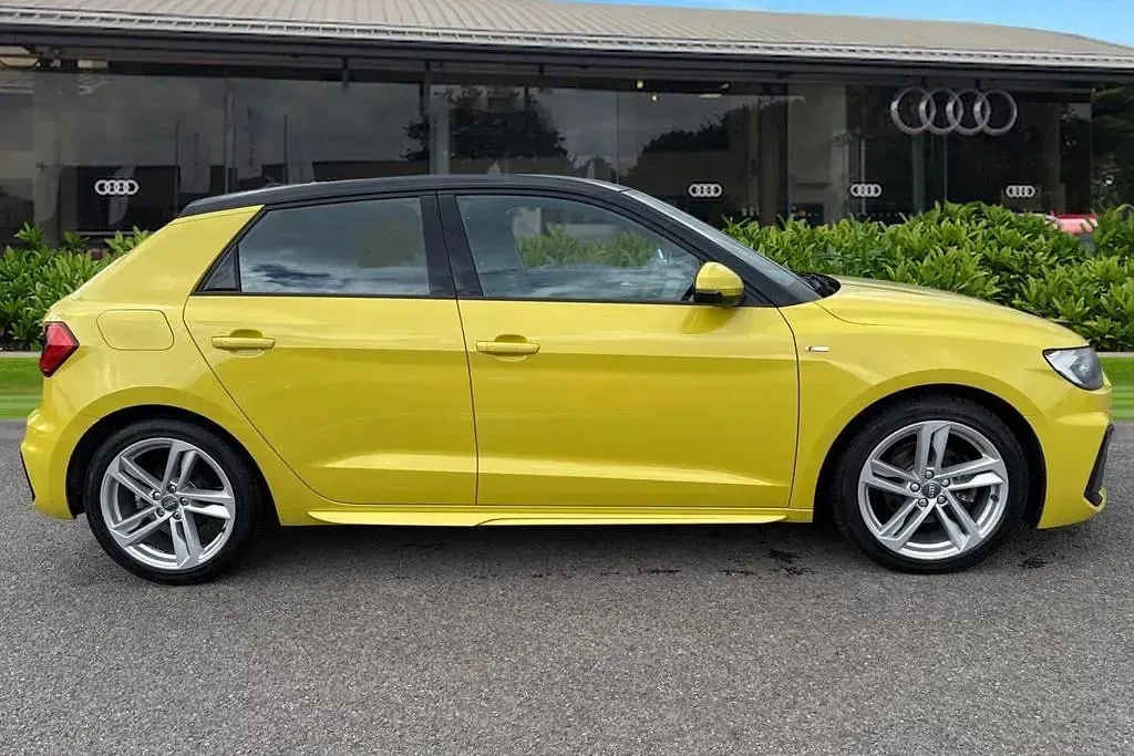 Used Audi A1 S-Line 116 HP (85 kW) 2020 Yellow SUV