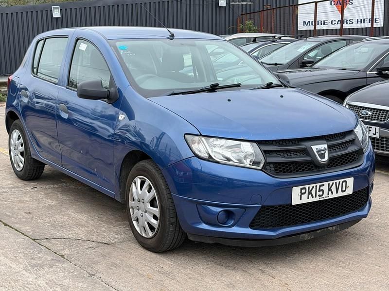Used Dacia Sandero Ambiance 2015 Blue Hatchback