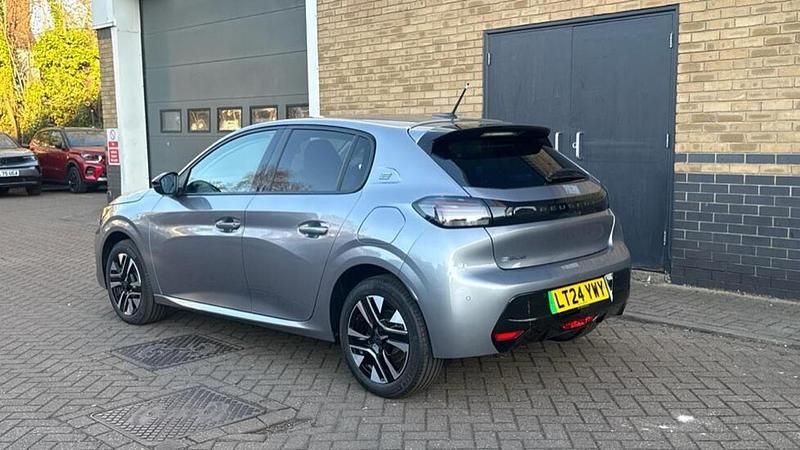Used Peugeot e-208 Style 98 kW (134 HP) 2024 Grey Hatchback