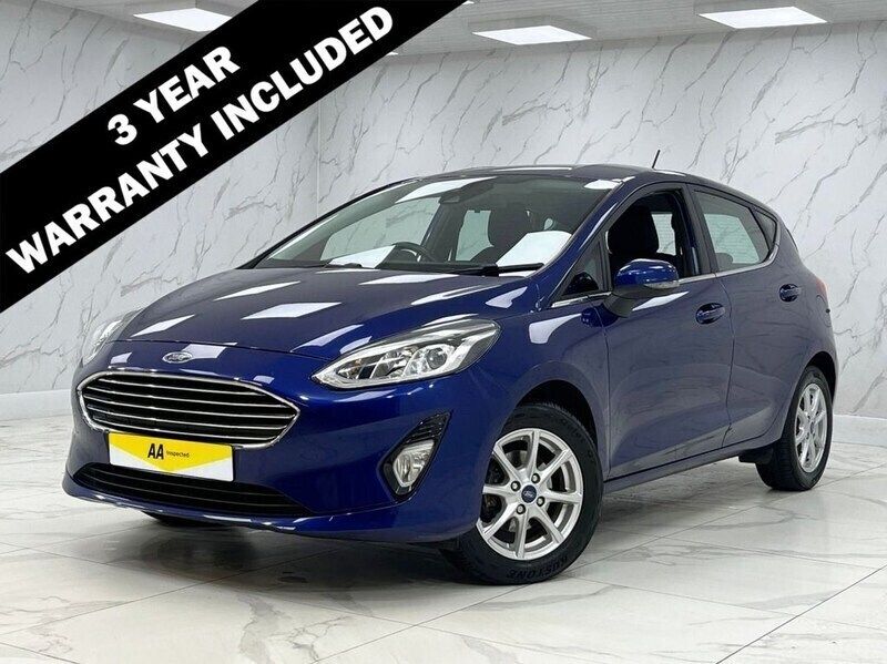 Blue Used 2018 Ford Fiesta Zetec Hatchback | £7,995 (Fair price) - Image 1/2