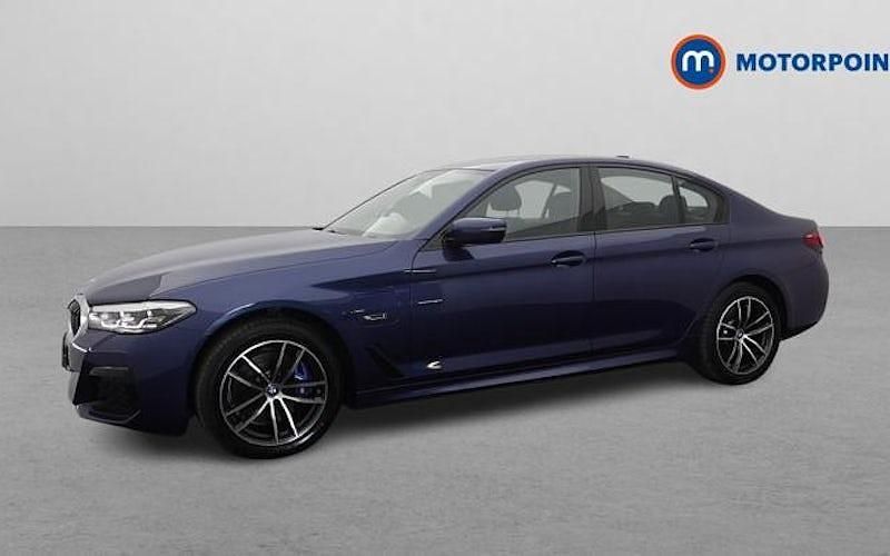 Used BMW 530e M Sport 292 HP (214 kW) 2023 Blue Sedan