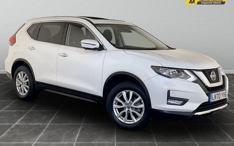 White Used 2020 Nissan X-Trail Acenta Premium SUV | £17,795 (Good price) - Image 1/2