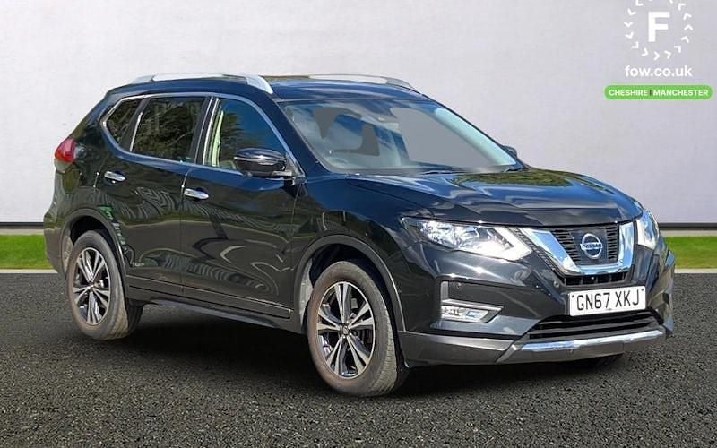 Black Used 2017 Nissan X-Trail N-Connecta SUV | £13,299 (Fair price) - Image 1/4