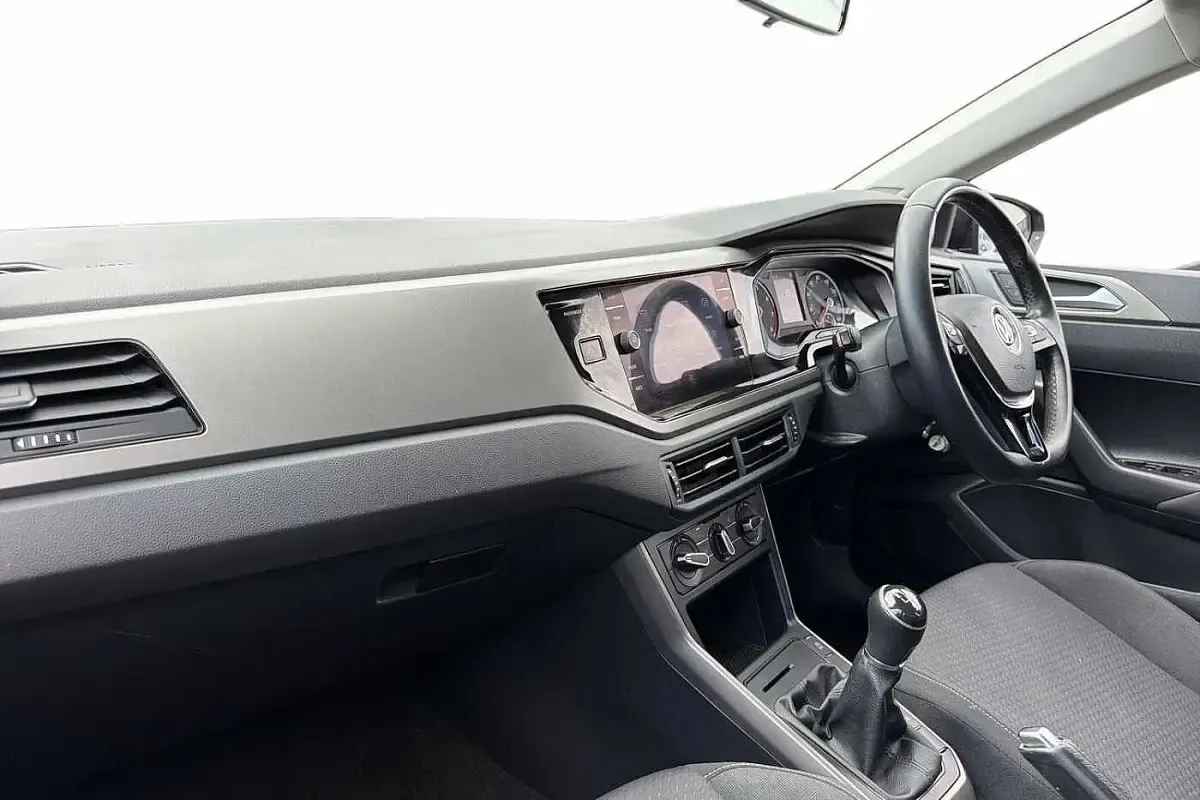 Used VW Polo Match 95 HP (69 kW) 2020 Black Hatchback