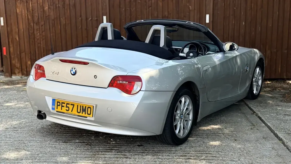Used BMW Z4 150 HP (110 kW) 2007 Silver Cabriolet