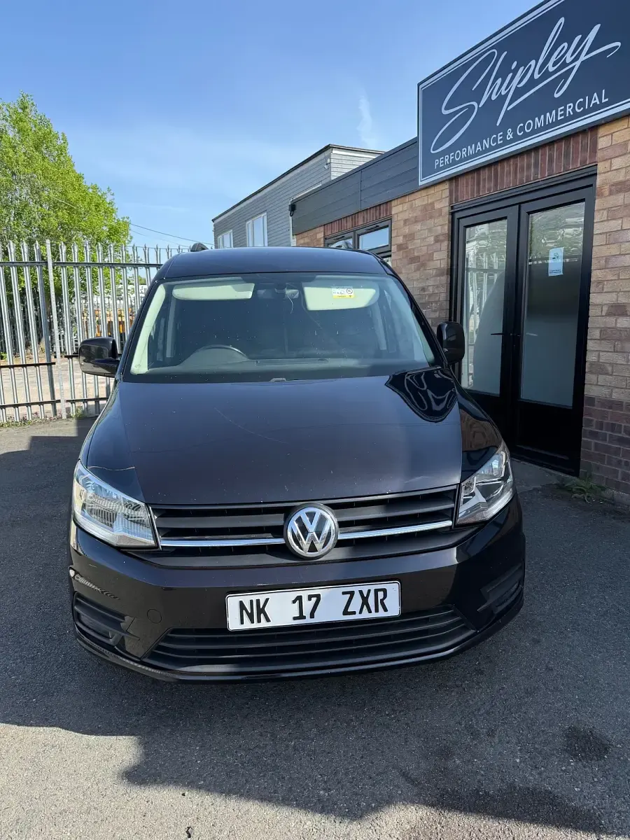 Used VW Caddy Black Edition 102 HP (75 kW) 2017 Black MPV