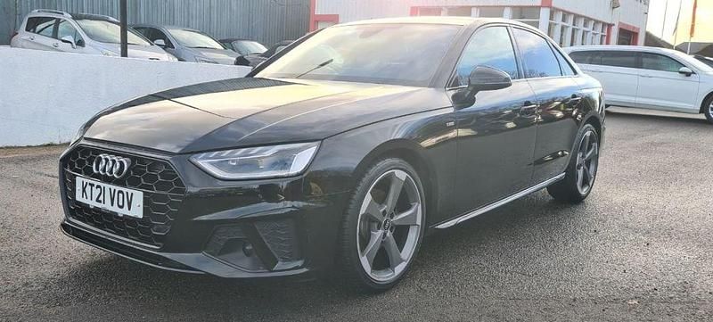 Used Audi A4 Black Edition 163 HP (119 kW) 2021 Black Sedan