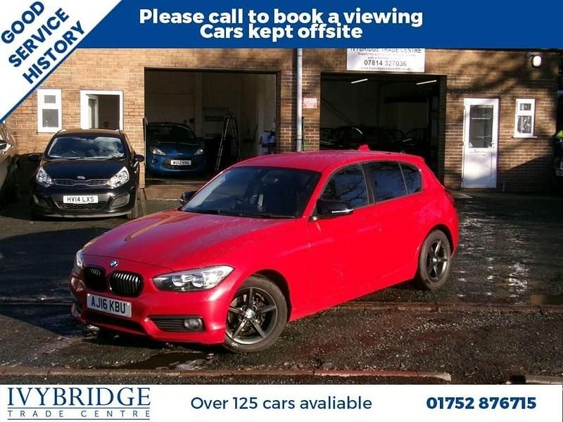 Red Used 2016 BMW 116 Efficient Dynamics Hatchback | £6,850 (Good price) - Image 1/2