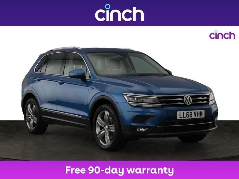Blue Used 2019 VW Tiguan SEL SUV | £17,999 (Good price) - Image 1/3