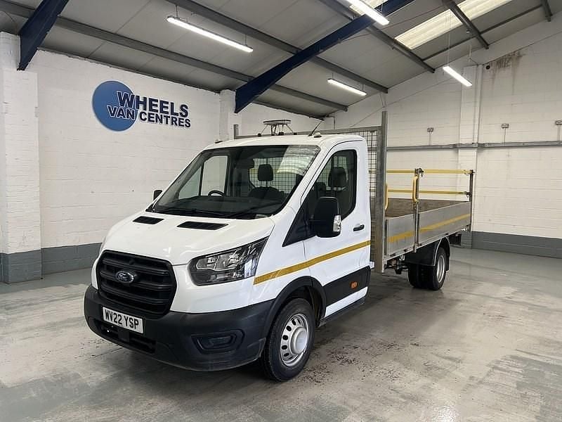 Used Ford Transit 130 HP (95 kW) 2022 White Cabriolet