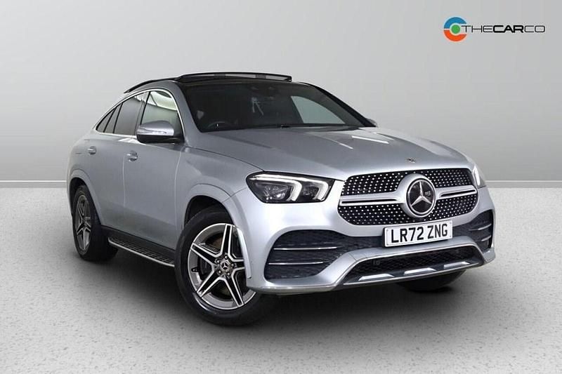 Silver Used 2022 Mercedes GLE350 AMG line Coupe | £47,975 (Fair price) - Image 1/1