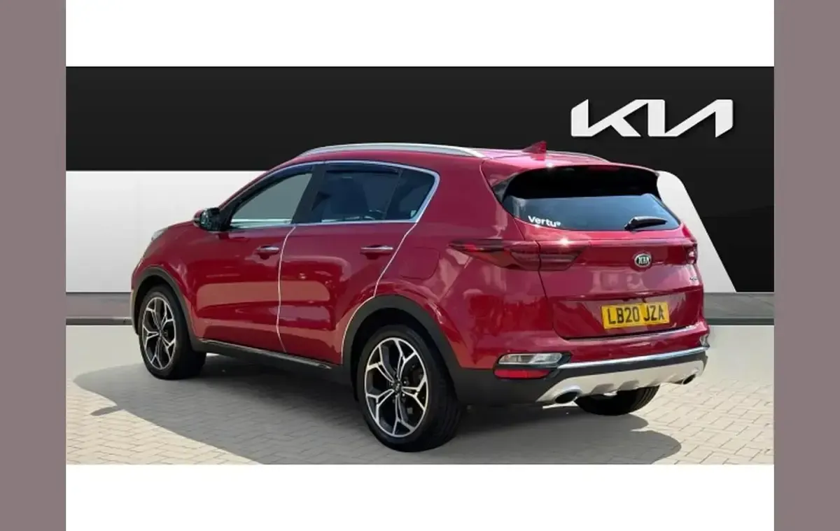 Used Kia Sportage GT-Line 134 HP (98 kW) 2020 Red SUV