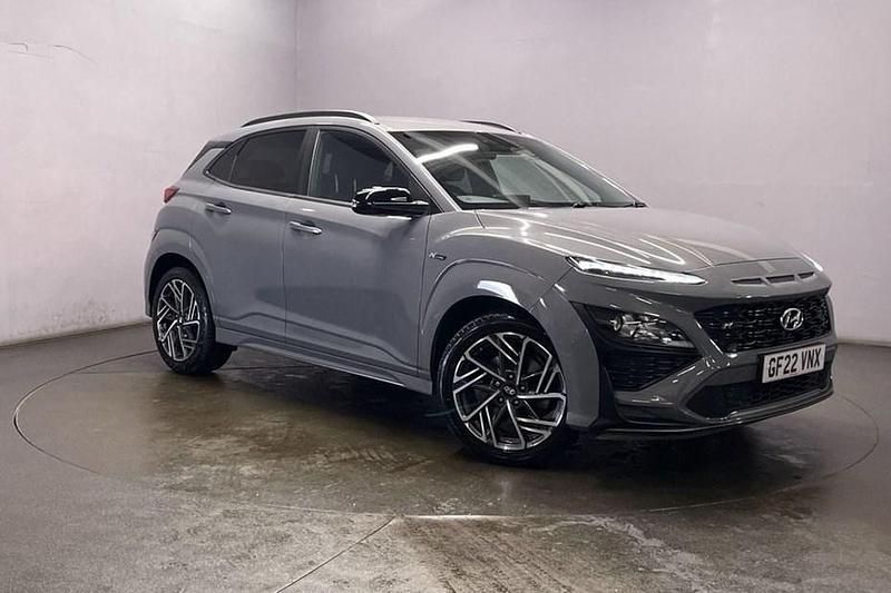 Used Hyundai Kona N Line 120 HP (88 kW) 2022 Grey SUV