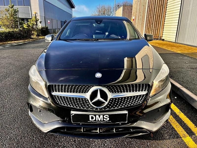 Used Mercedes A160 AMG line 2016 Black Hatchback