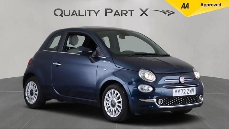 Blue Used 2023 Fiat 500 Dolcevita Hatchback | £9,495 (Good price) - Image 1/4