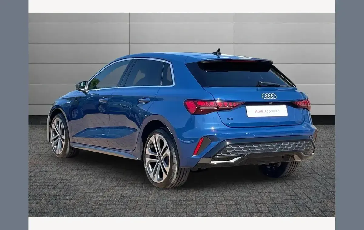 New Audi A3 e-tron S-Line 204 HP (150 kW) 2026 Blue Hatchback