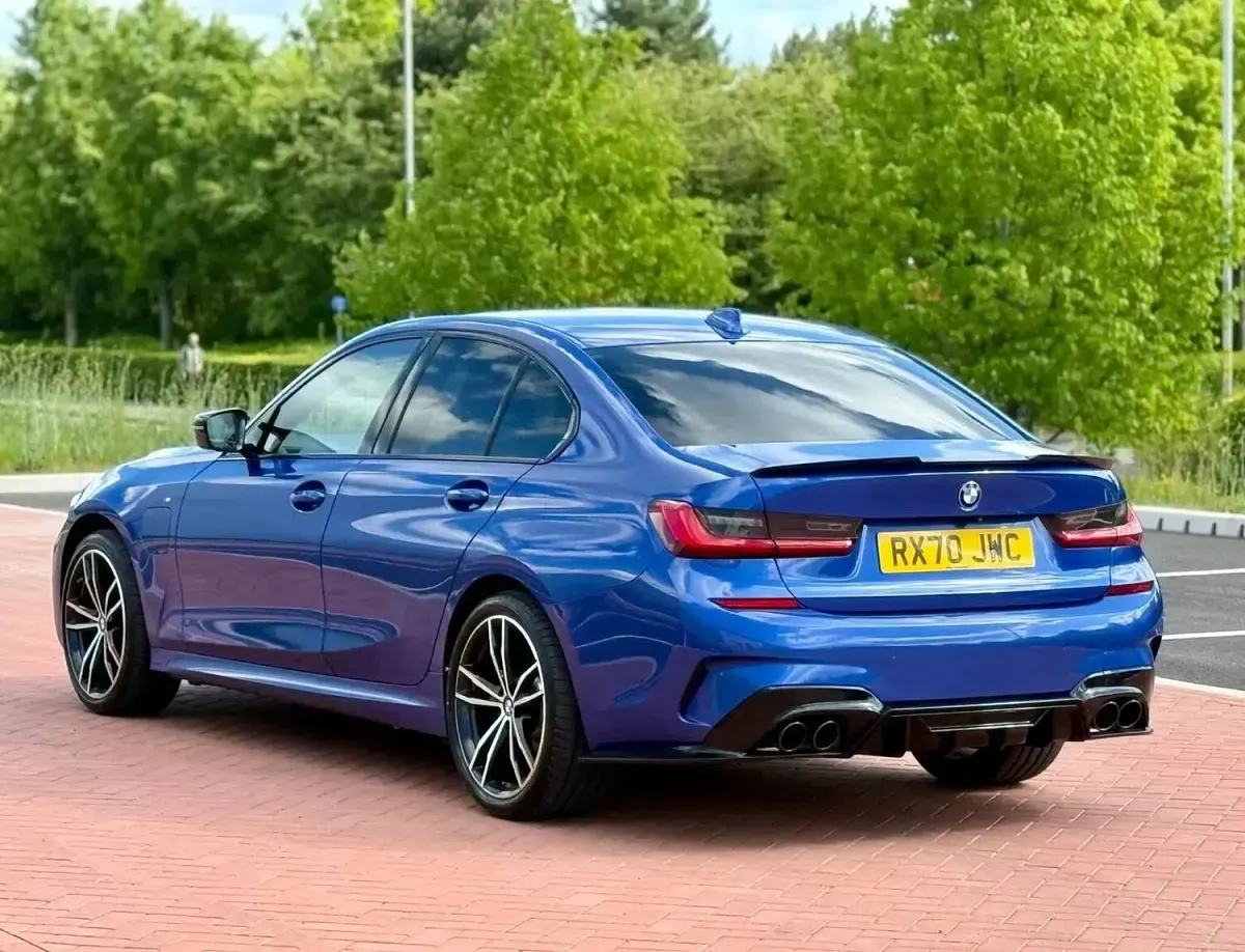 Used BMW 330e M Sport 2020 Blue Sedan