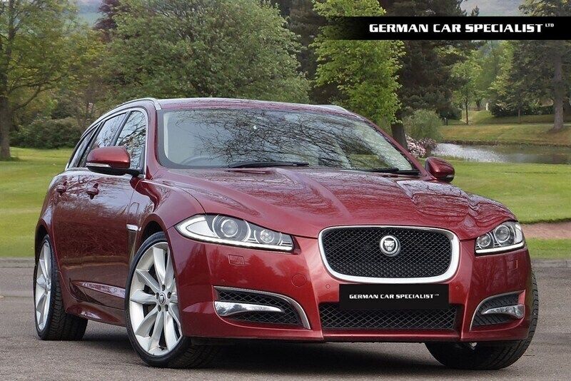 Red Used 2013 Jaguar XF Sportbrake Portfolio Estate | £6,990 (Good price) - Image 1/4