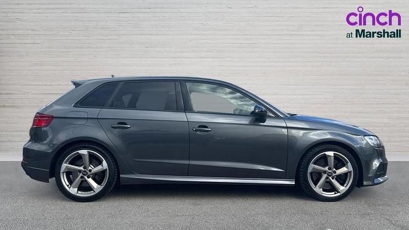 Used Audi A3 Black Edition 310 HP (228 kW) 2018 Grey Sedan