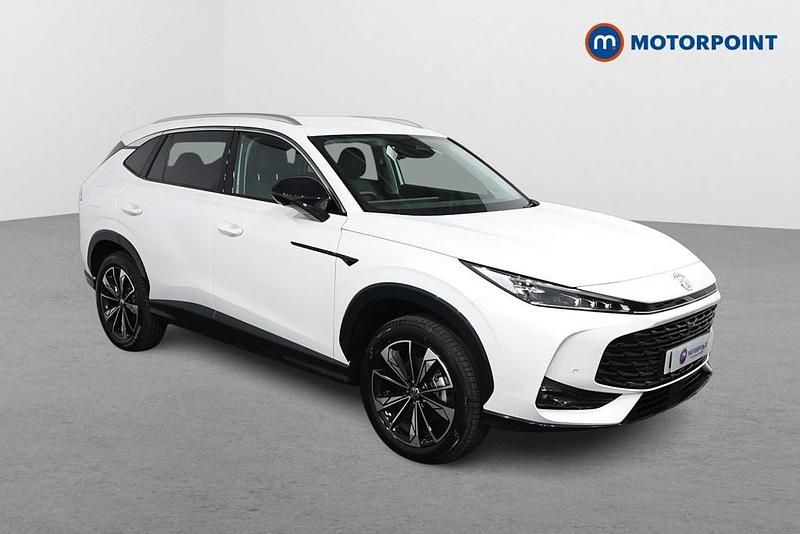 White New 2025 MG HS Trophy SUV | £22,899 (Expensive) - Image 1/4
