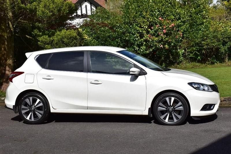 Used Nissan Pulsar N-TEC 110 HP (80 kW) 2017 White Hatchback